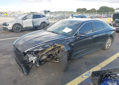 2020 Hyundai Sonata Sel z USA, uszkodzony, nr VIN 5NPEF4JA5LH009187